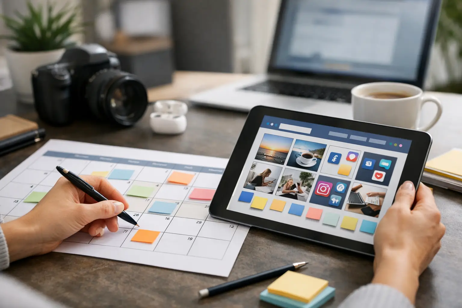 Content kalender social media maken