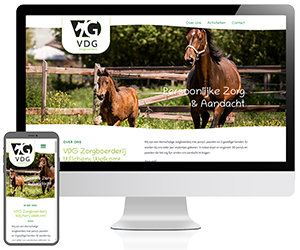 Website laten maken door professionele webbouwer in Wijchen? VDG Zorgboerderij in Wijchen ging jou voor!