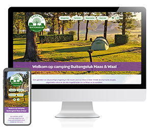 Website laten maken door professionele webbouwer in Wijchen? Camping Buitengeluk in Bergharen ging jou voor!
