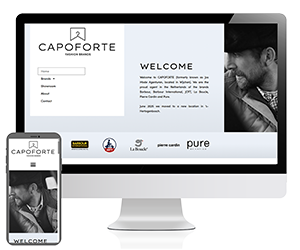 Website laten maken door professionele webbouwer in Wijchen? Capoforte modemerken in Den Bosch ging jou voor!