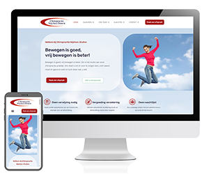 Website laten maken door professionele webbouwer in Wijchen? Chiropractie Wijchen-Druten ging jou voor!