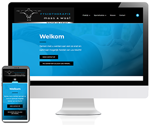 Website laten maken door professionele webbouwer in Wijchen? Fysiotherapie Maas & Waal in Horssen ging jou voor!