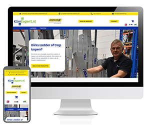 Website laten maken door professionele webbouwer in Wijchen? Klimexpert in Wijchen ging jou voor!