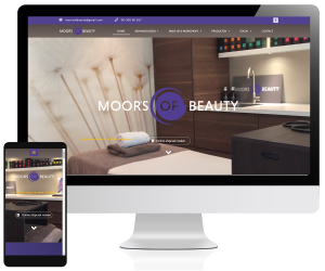 Website laten maken door professionele webbouwer in Wijchen? Moor's Beauty in Bergharen ging jou voor!