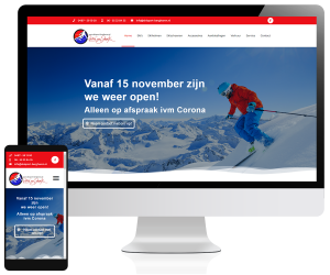 Website laten maken door professionele webbouwer in Wijchen? Skisport Bergharen ging jou voor!