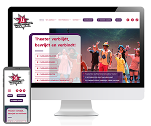 Website laten maken door professionele webbouwer in Wijchen? Theaterschool Hakoena in Wijchen ging jou voor!