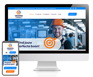 Website laten maken door professionele webbouwer in Wijchen? Uitzendbureau VentoWorkx in Den Bosch ging jou voor!