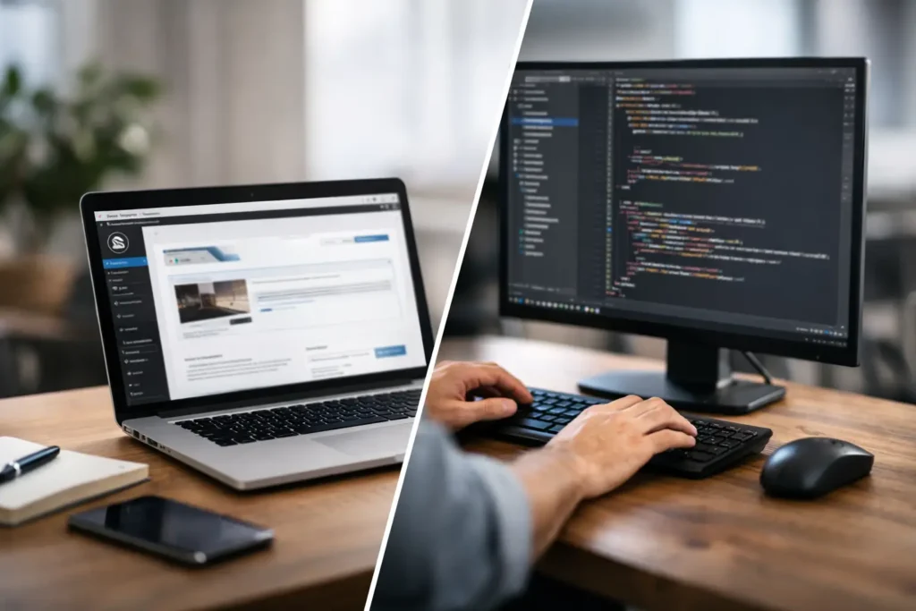 WordPress of maatwerk website voor je bedrijf