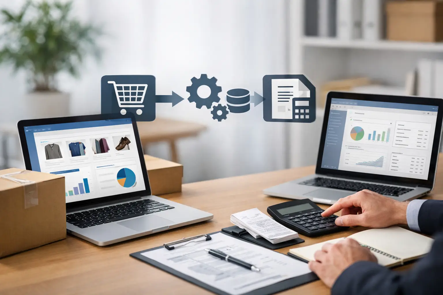 Webshop koppelen met boekhouding in 6 stappen