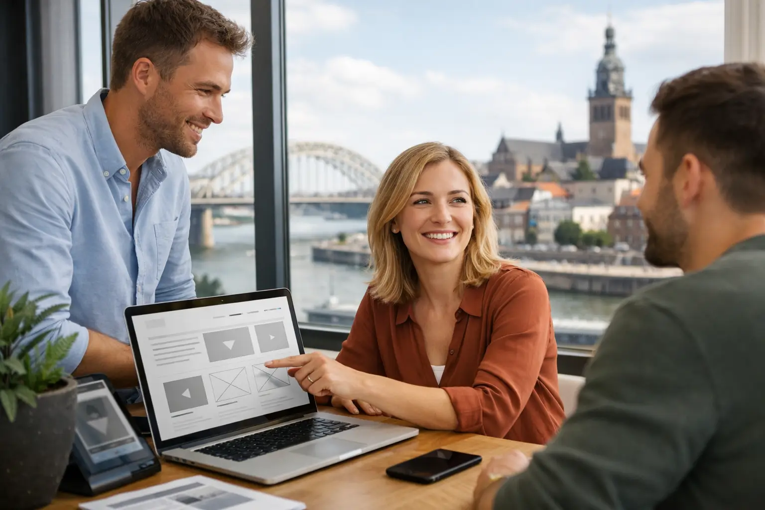 Website bureau Nijmegen dat met je meedenkt