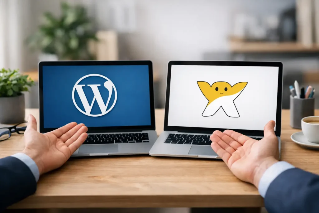 WordPress of Wix website kiezen voor je bedrijf
